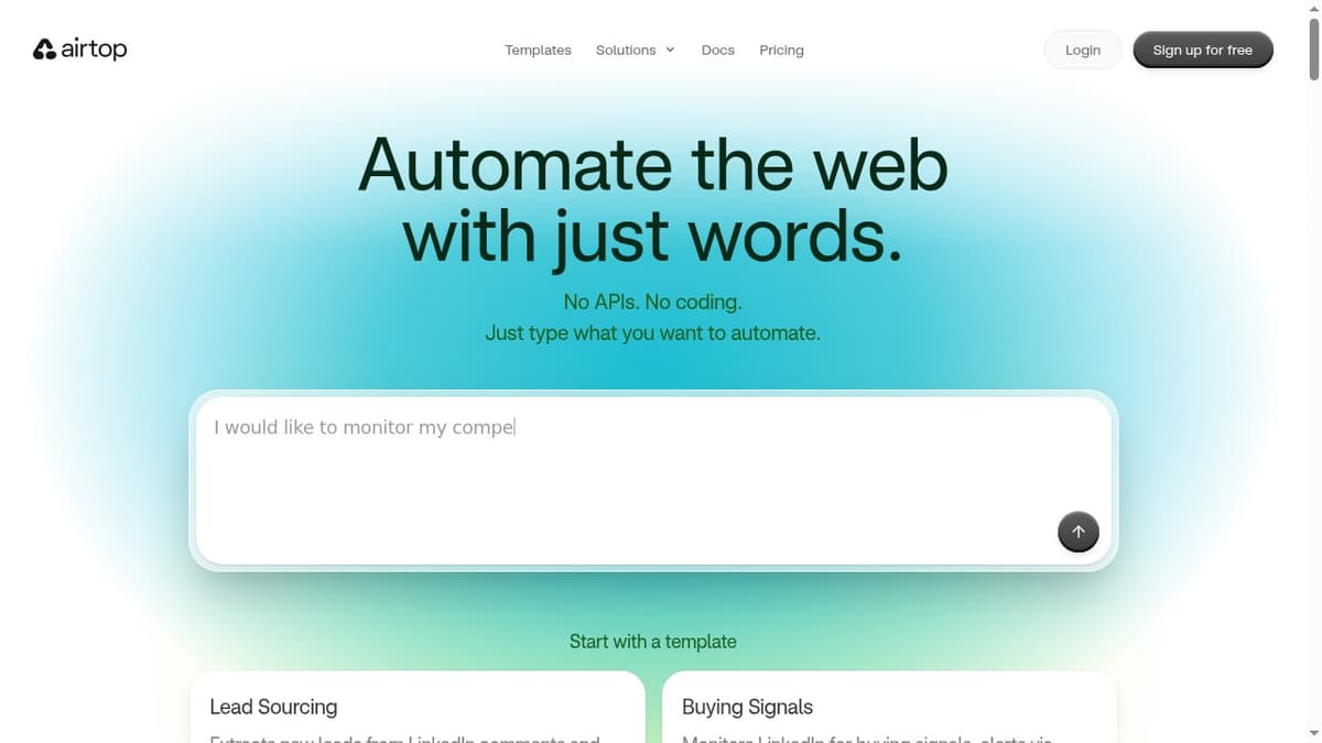 Airtop Marketing Agents