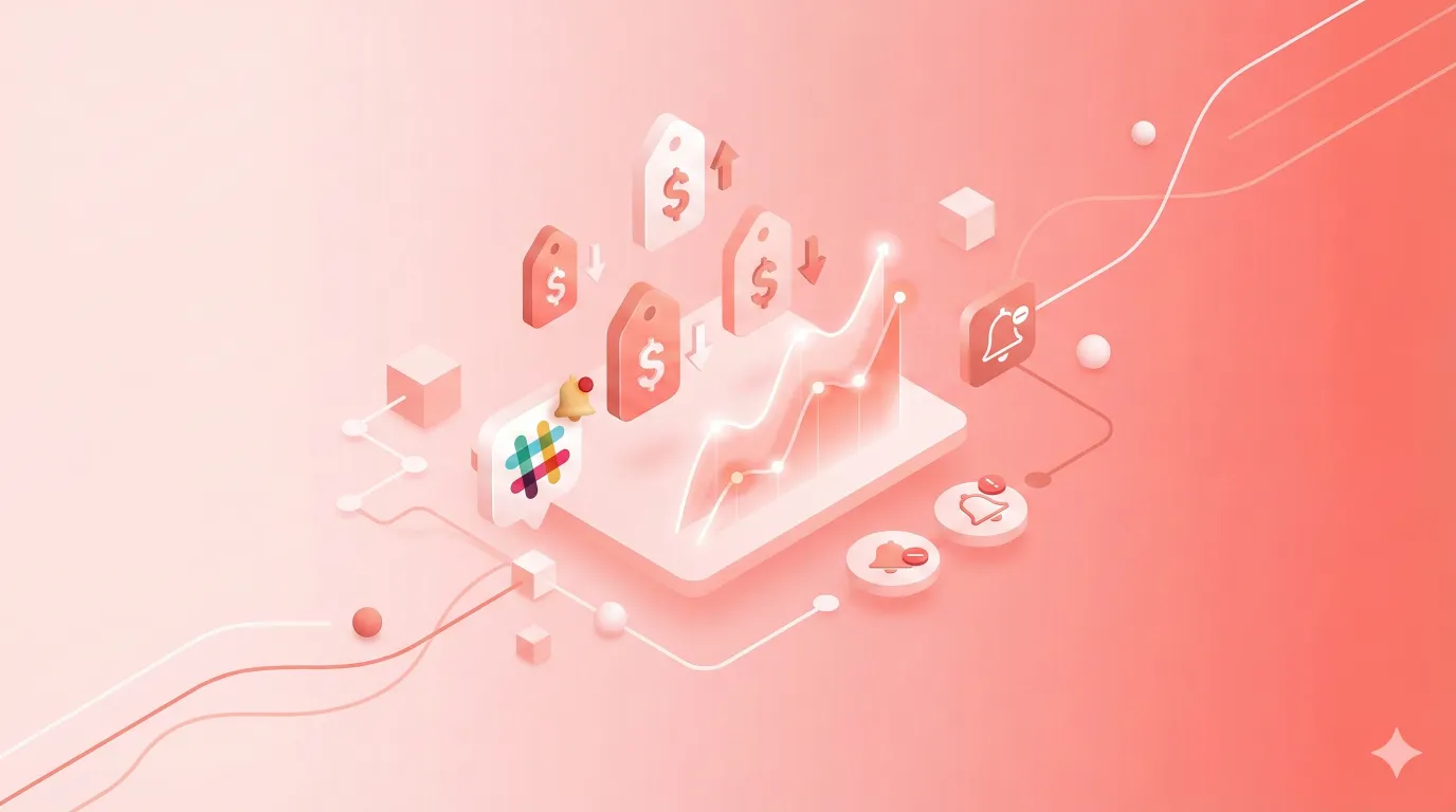 Monitor price changes