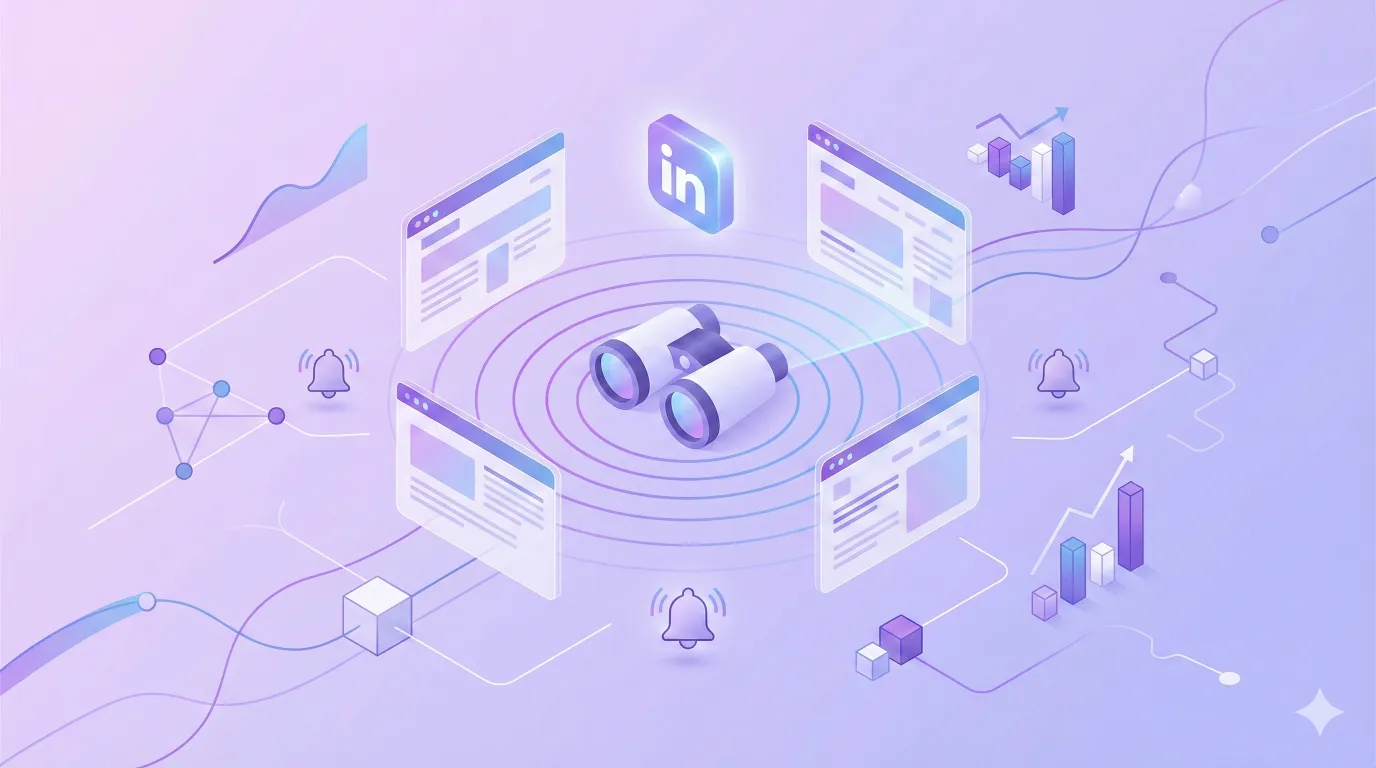 Track competitors automatically