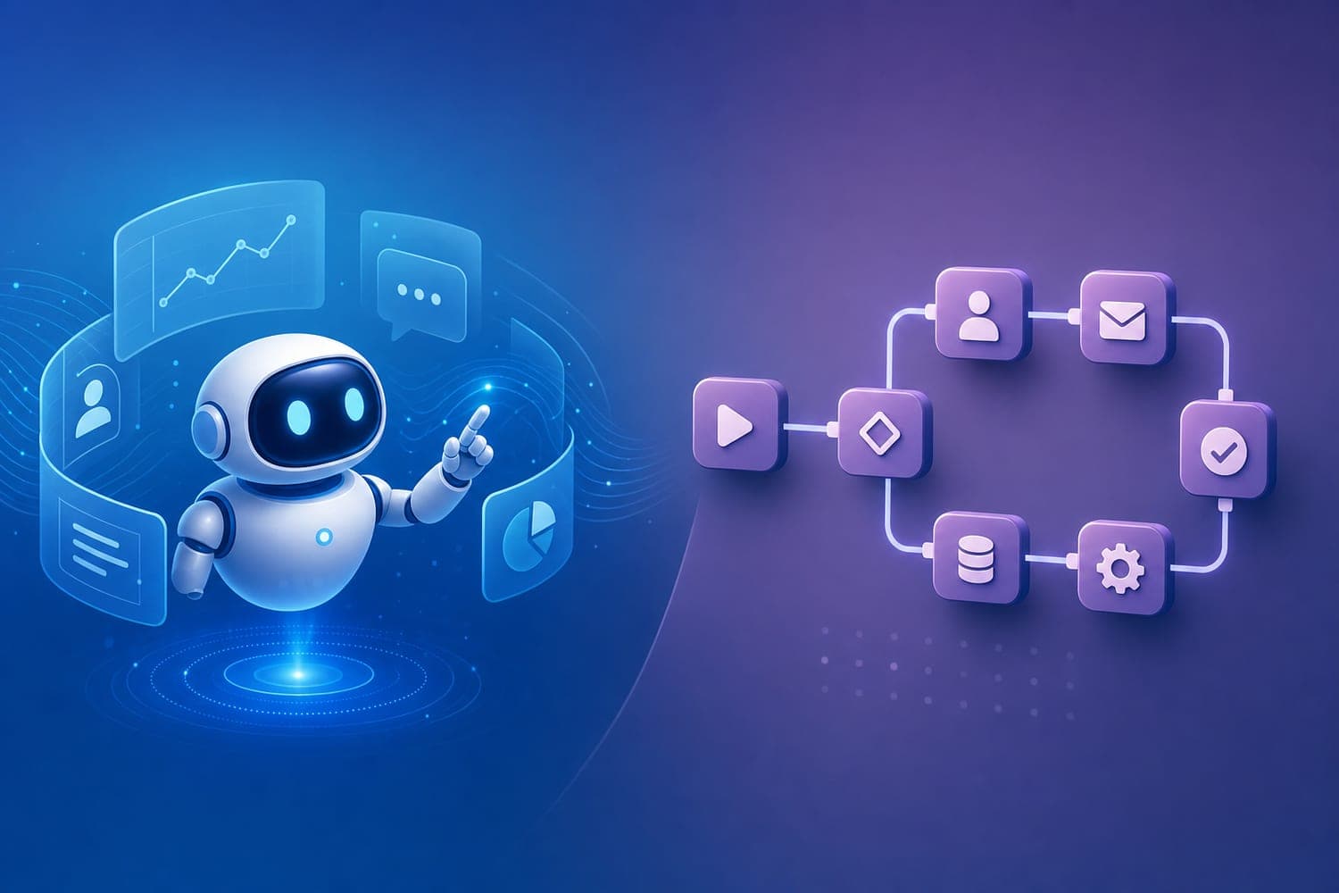 AI Agents vs Automation Workflows - What's Actually Different