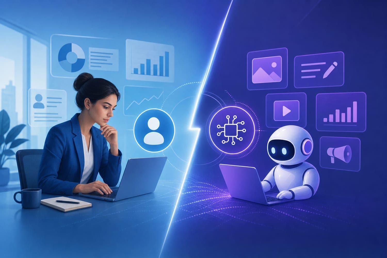 Hiring a Marketer vs. Using AI Tools - Which One Wins?